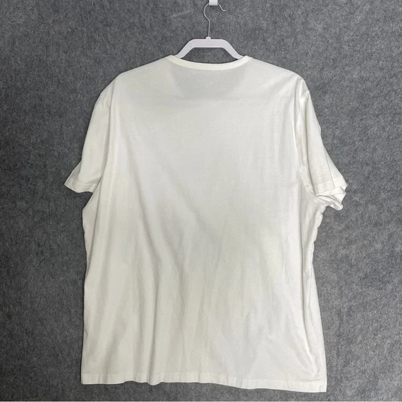 Calvin Klein Men's XL White Graphic Tee Casual Modern Cotton T-Shirt - Picture 5 of 6